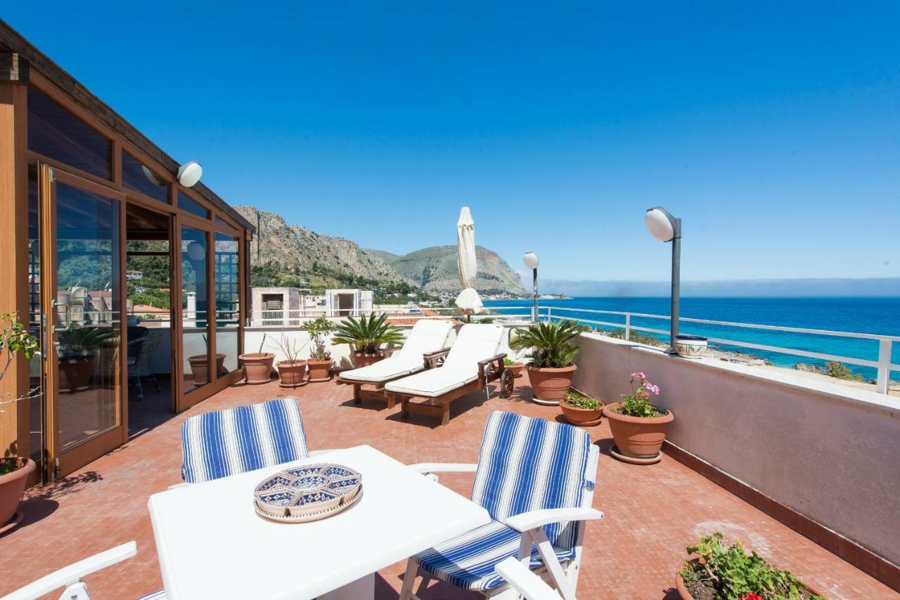 Casa Con Terrazza Sul Mare All'Addaura Παλέρμο Εξωτερικό φωτογραφία